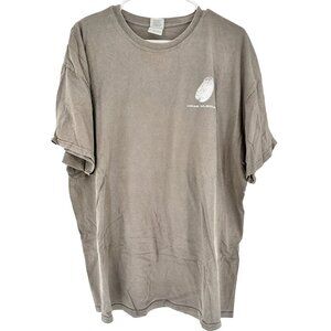 Gildan Heavy Cotton T-shirt 2XL Gray Short Sleeve Crime Museum